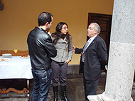 Foto 70.7. Investigadores del ICIC, durante el 6Th YCIC (Elisa Bordón y Ángel Ravelo)